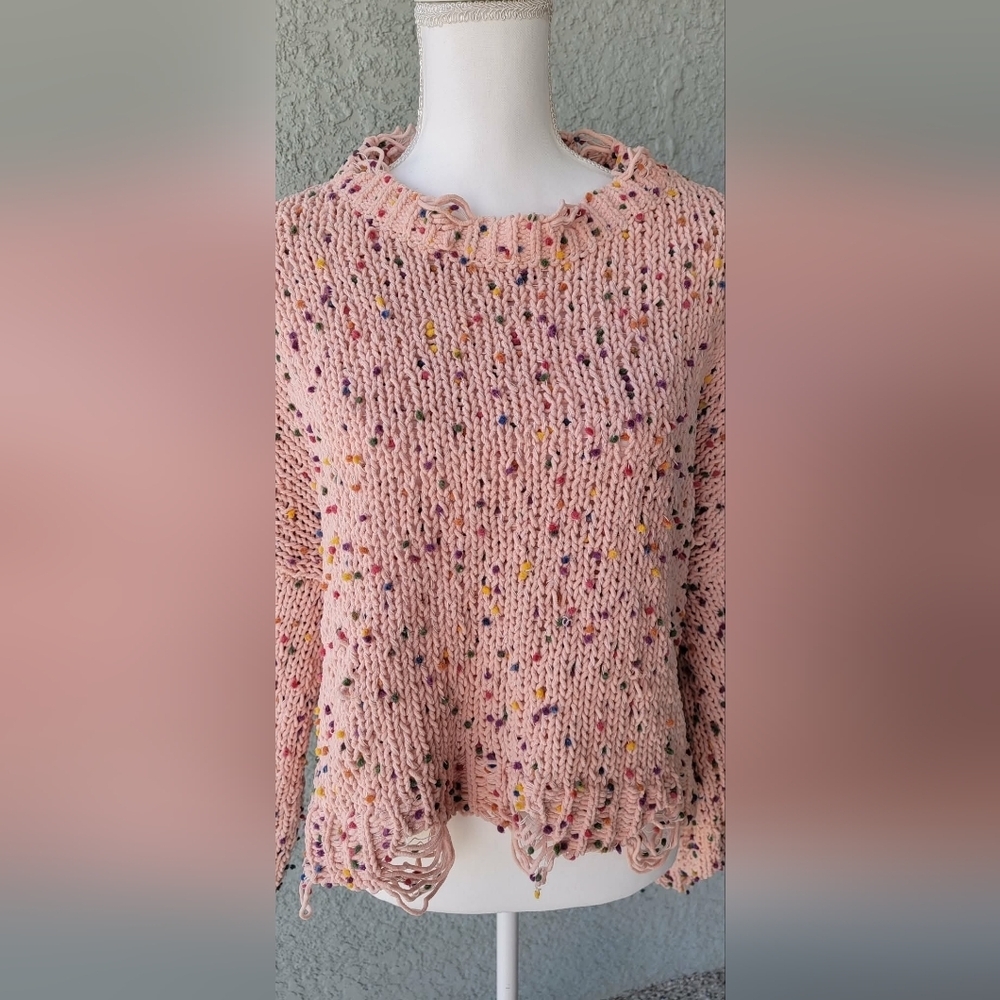 Main Strip Sweater Distressed - Picture 6 of 8